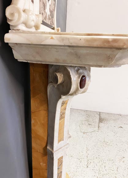 Marble fountain, late 19th century Marble fountain, late 19th century-4