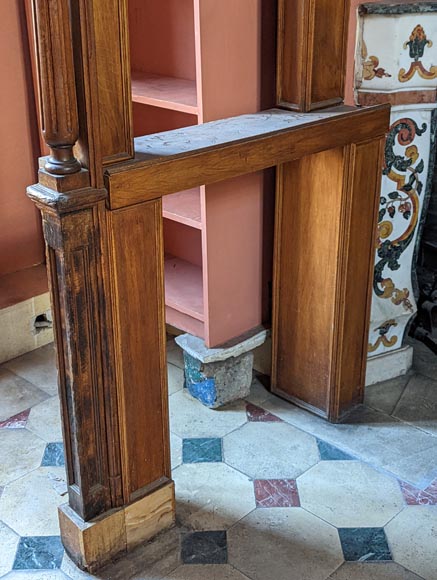 Piece of oak woodwork in the Napoleon III style, late 19th century Piece of oak woodwork in the Napoleon III style, late 19th century-7