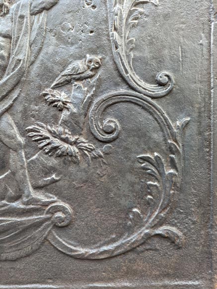 Fireback depicting the god Chronos Fireback depicting the god Chronos-5