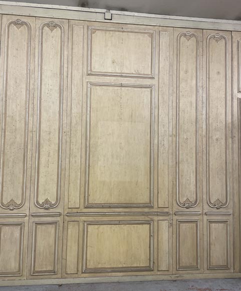 Louis XV style wood paneling in lacquered wood Louis XV style wood paneling in lacquered wood-0