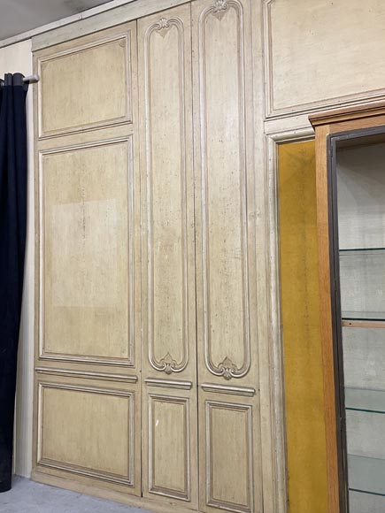 Louis XV style wood paneling in lacquered wood Louis XV style wood paneling in lacquered wood-2