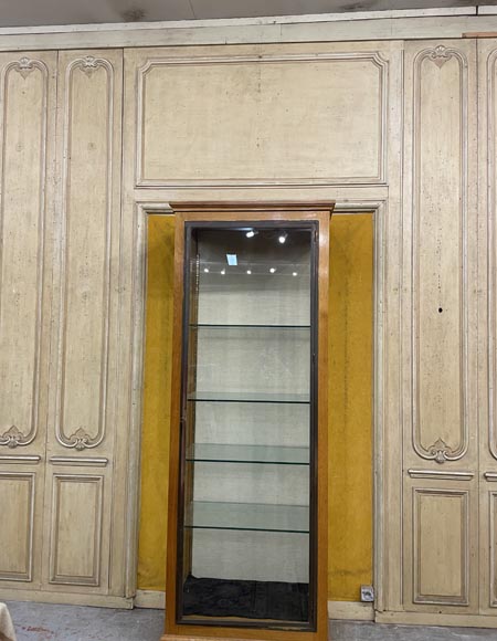 Louis XV style wood paneling in lacquered wood Louis XV style wood paneling in lacquered wood-3