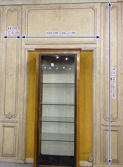 Louis XV style wood paneling in lacquered wood Louis XV style wood paneling in lacquered wood-6