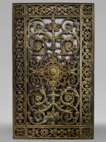 Cast-iron front-door grille Cast-iron front-door grille-0