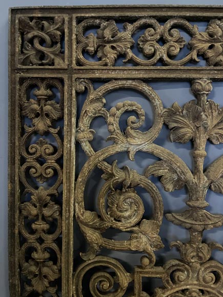 Cast-iron front-door grille Cast-iron front-door grille-2