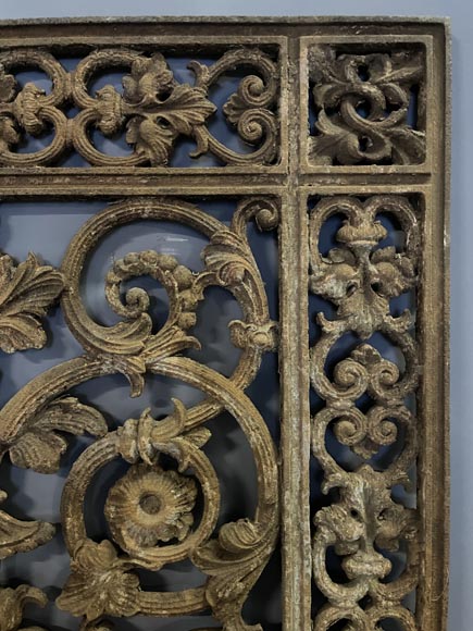 Cast-iron front-door grille Cast-iron front-door grille-4