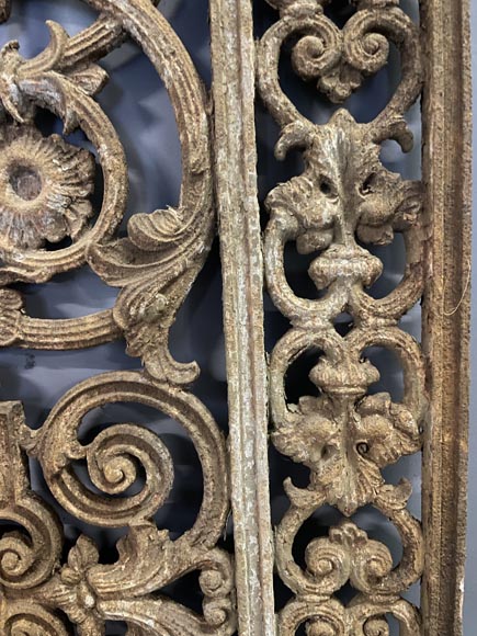 Cast-iron front-door grille Cast-iron front-door grille-6