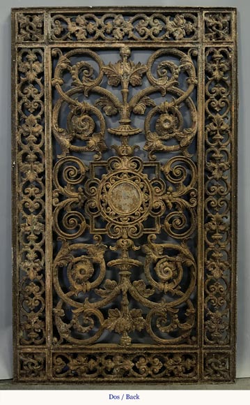 Cast-iron front-door grille Cast-iron front-door grille-7