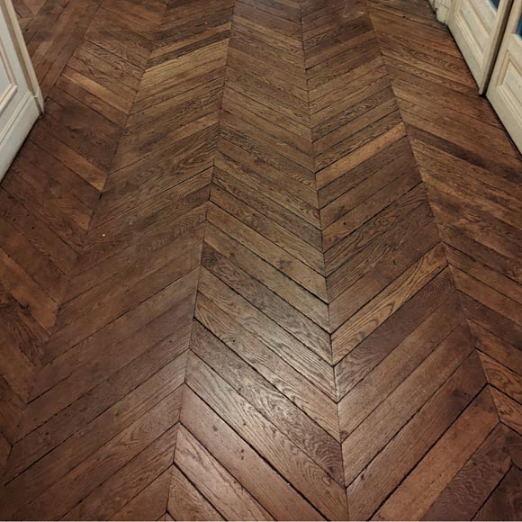 18 m² lot of point de Hongrie parquet flooring 18 m² lot of point de Hongrie parquet flooring-0