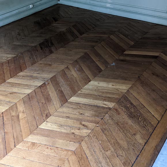 13 m² lot of herringbone parquet-0