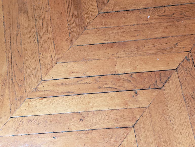 14 m² lot of oak herringbone parquet 14 m² lot of oak herringbone parquet-7