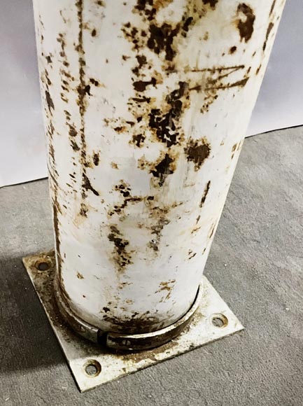 Spiral staircase in glass and chromed metal Spiral staircase in glass and chromed metal-6