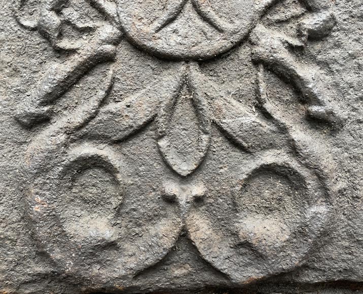 Fireback from the 16th century with the arms of Charles V Fireback from the 16th century with the arms of Charles V-6