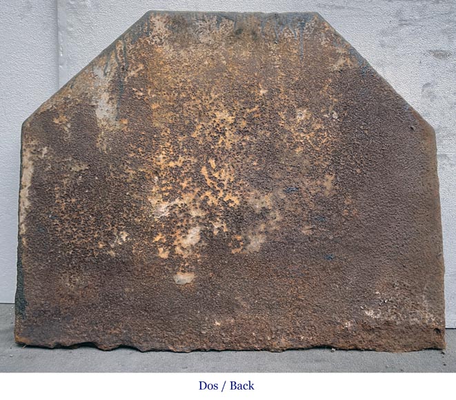 Fireback, circa 1600, with the arms of Angélique d'Estrées Fireback, circa 1600, with the arms of Angélique d'Estrées-5