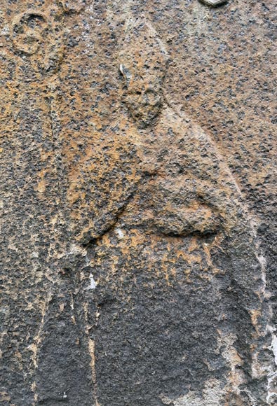 19th century fireback representing Saint Eloi 19th century fireback representing Saint Eloi-3