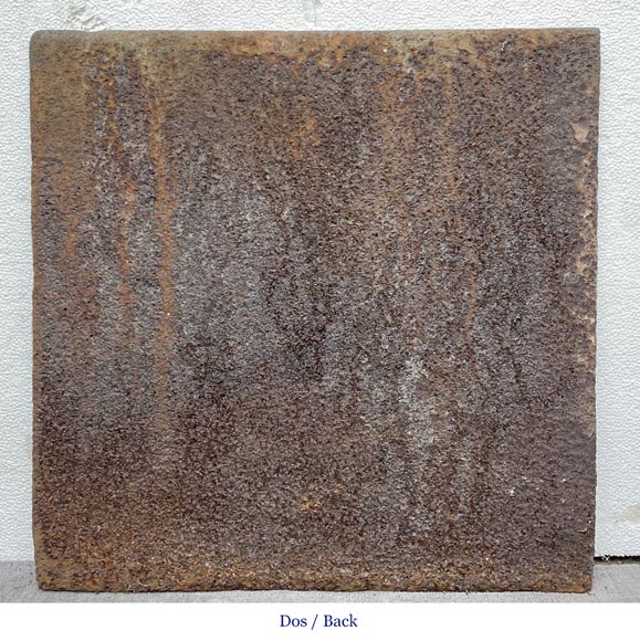 19th century fireback representing Saint Eloi 19th century fireback representing Saint Eloi-5