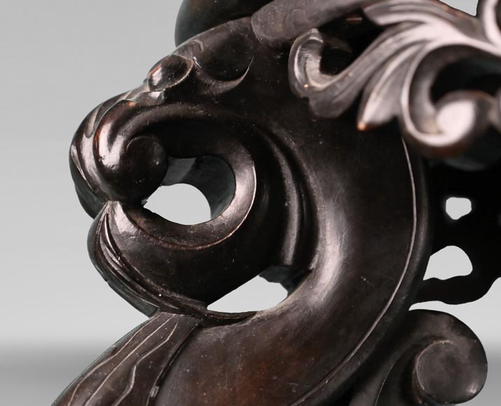 The Royal Macaw vase painted by Albert-Léon LEBARQUE and its original harness The Royal Macaw vase painted by Albert-Léon LEBARQUE and its original harness-13