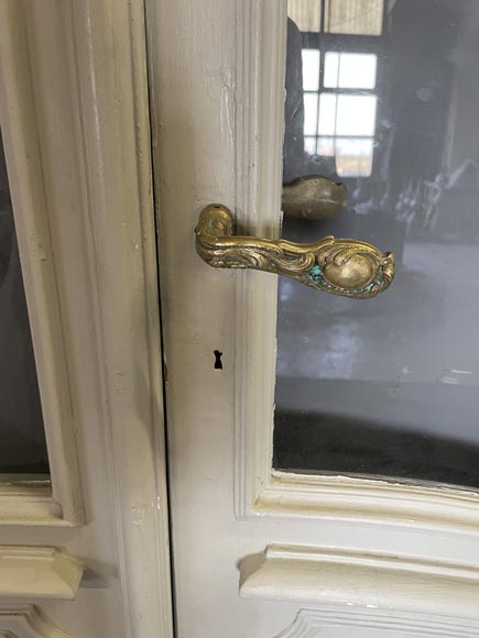 Large double doors and frames with glasses Large double doors and frames with glasses-5