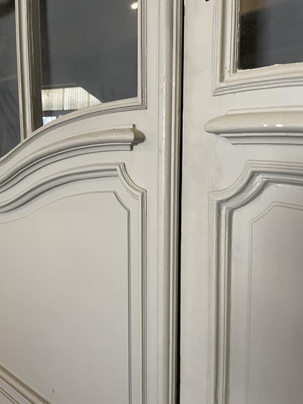 Large double doors and frames with glasses Large double doors and frames with glasses-6