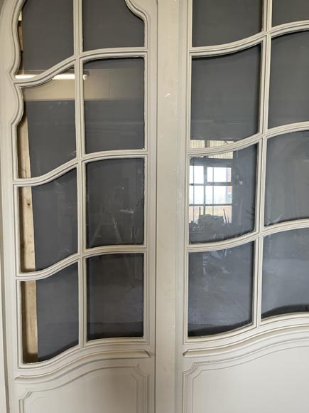 Large double doors and frames with glasses Large double doors and frames with glasses-7