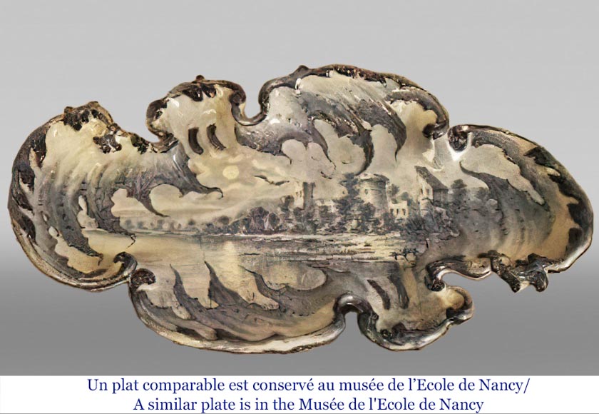 Nocturnal variation, a rare creation by Emile GALLÉ Nocturnal variation, a rare creation by Emile GALLÉ-1