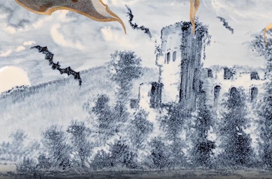 Nocturnal variation, a rare creation by Emile GALLÉ Nocturnal variation, a rare creation by Emile GALLÉ-3