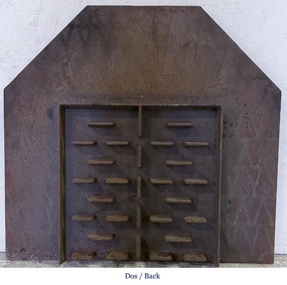 Modern fireback with the coat of arms of France Modern fireback with the coat of arms of France-7