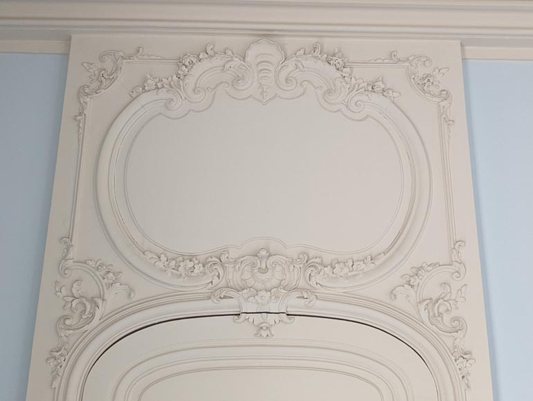 Set of 3 Louis XV style doors with door tops Set of 3 Louis XV style doors with door tops-3