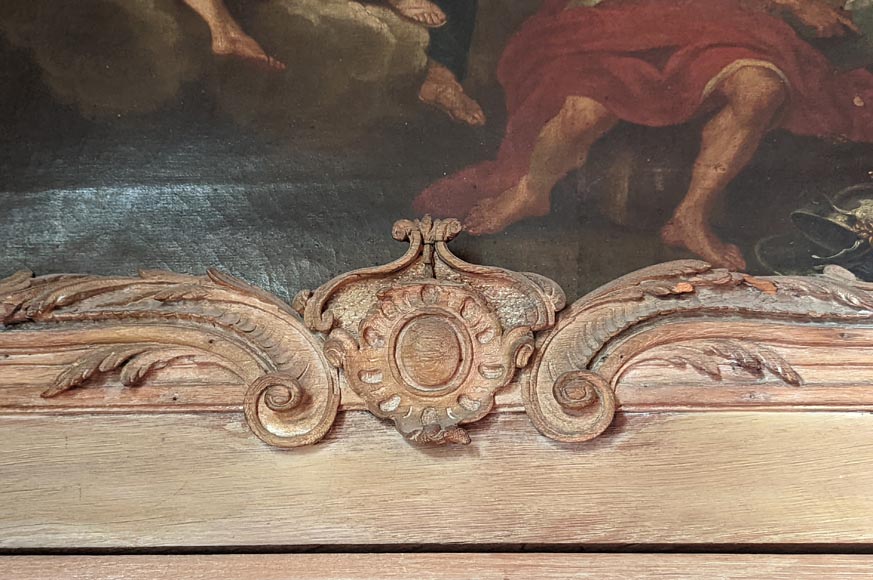 Pair of Louis XV period door overmantels depicting scenes from the life of Venus Pair of Louis XV period door overmantels depicting scenes from the life of Venus-16