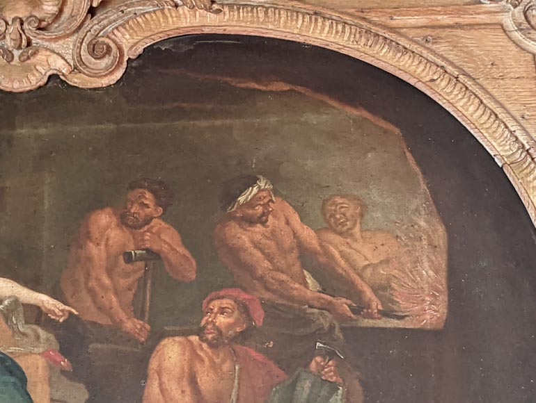 Pair of Louis XV period door overmantels depicting scenes from the life of Venus Pair of Louis XV period door overmantels depicting scenes from the life of Venus-17