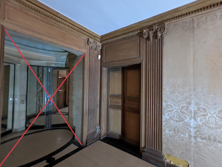 Panneling, Set of Carved Oak Ionic Pilasters, 18th Century Panneling, Set of Carved Oak Ionic Pilasters, 18th Century-3