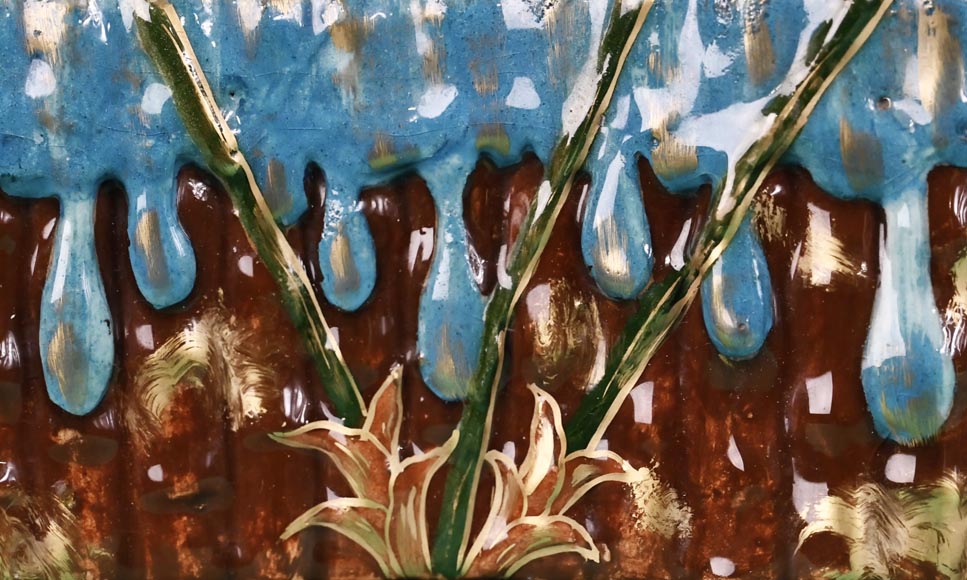 Émile GALLÉ, Jardiniere with a design inspired by the nature of Pharaonic Egypt, circa 1879-1890 Émile GALLÉ, Jardiniere with a design inspired by the nature of Pharaonic Egypt, circa 1879-1890-5