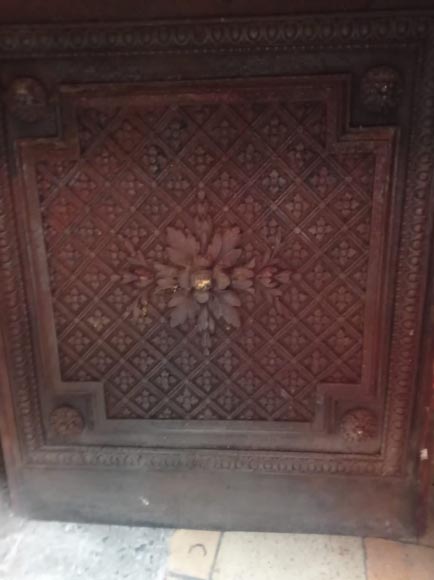 Paul MAZAROZ - Napoleon III style semi-circular paneled wall Paul MAZAROZ - Napoleon III style semi-circular paneled wall-11