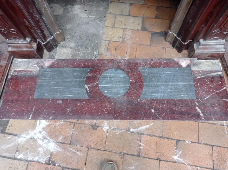 Paul MAZAROZ - Napoleon III style semi-circular paneled wall Paul MAZAROZ - Napoleon III style semi-circular paneled wall-12