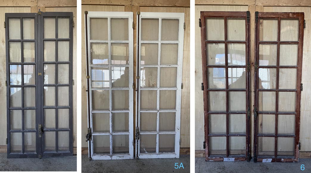 Important set of castle windows Important set of castle windows-5