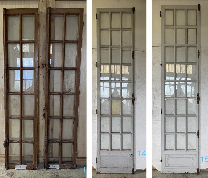 Important set of castle windows Important set of castle windows-8