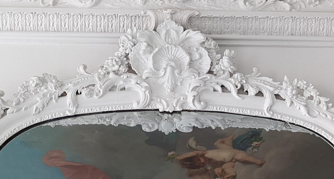Large overmantel from the Napoleon III period Large overmantel from the Napoleon III period-1