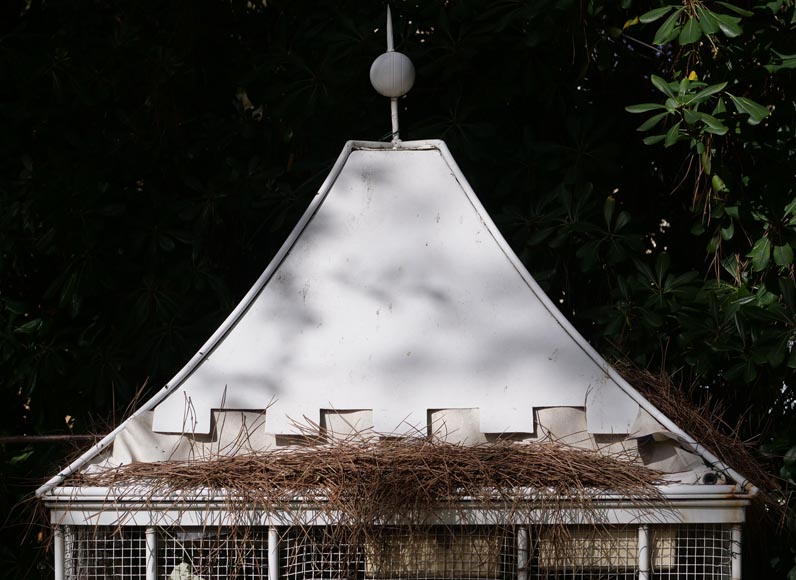 Large iron birdcage Large iron birdcage-3