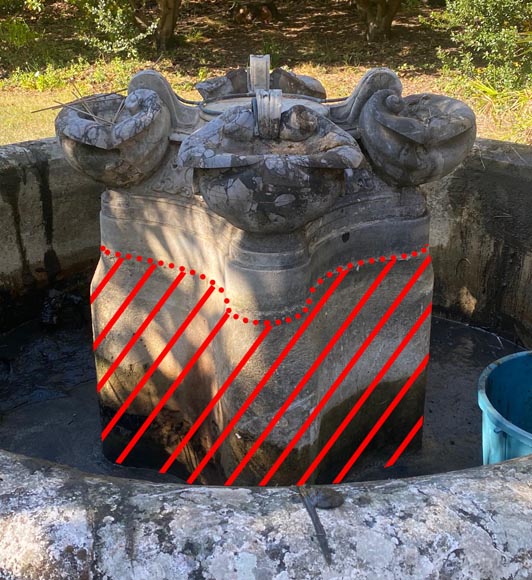 Fountain center model  Fountain center model