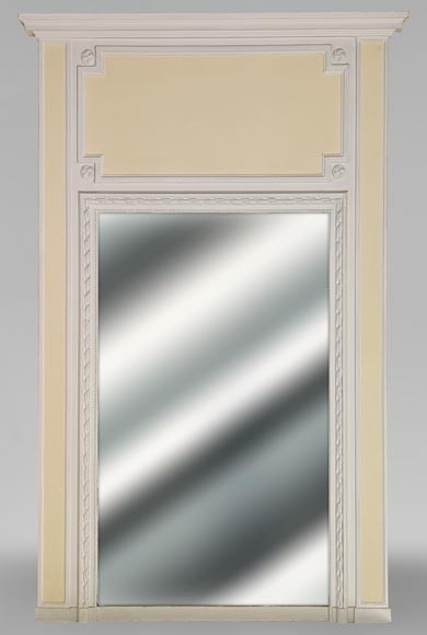 Louis XVI style trumeau decorated with small rosettes Louis XVI style trumeau decorated with small rosettes-0