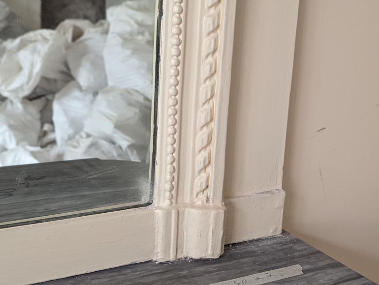 Louis XVI style trumeau with pearl decoration Louis XVI style trumeau with pearl decoration-6