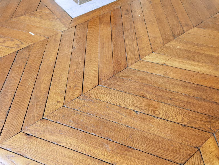 12 m² lot of oak herringbone parquet 12 m² lot of oak herringbone parquet-6