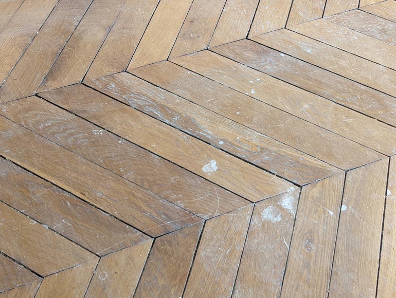12 m² lot of Point de Hongrie parquet flooring 12 m² lot of Point de Hongrie parquet flooring-2