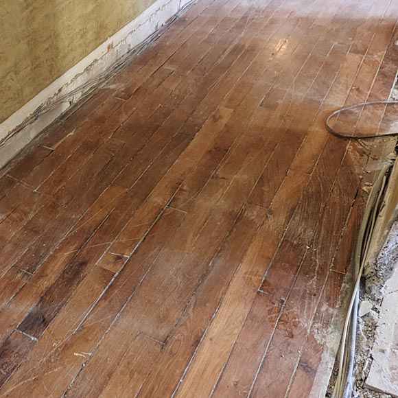 13 m² lot of linear oak parquet flooring 13 m² lot of linear oak parquet flooring-0