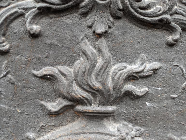 Small Louis XV style plate with fire pot and chocolate pot Small Louis XV style plate with fire pot and chocolate pot-3