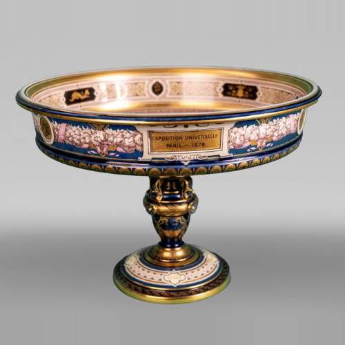 SÈVRES Manufacture, Winner's cup from the 1878 Universal Exhibition