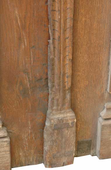 Oak 19th century double door  Oak 19th century double door -11