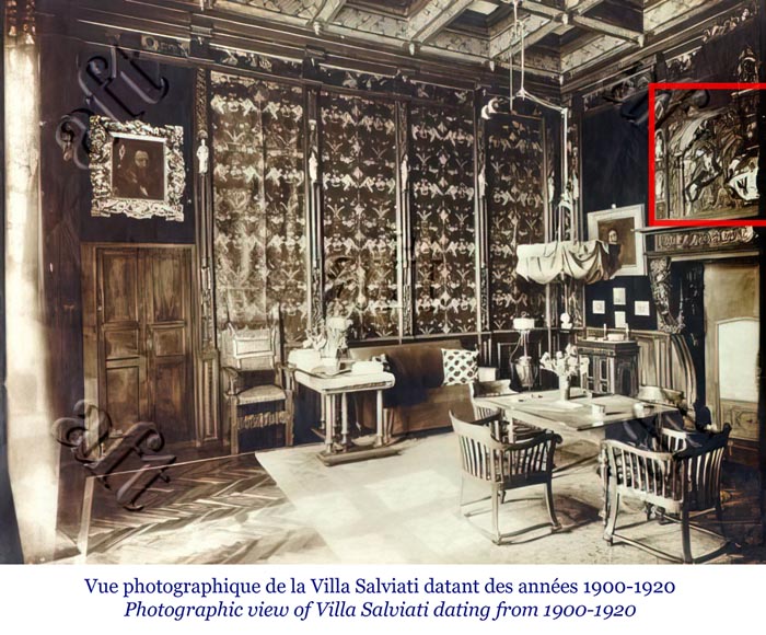 Mantel with Vansittart and Crosbie coat of arms Mantel with Vansittart and Crosbie coat of arms-1