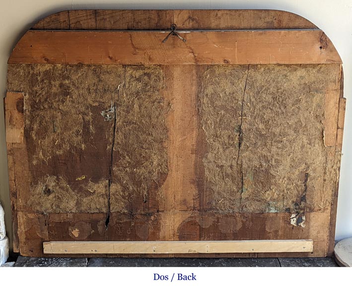 Mantel with Vansittart and Crosbie coat of arms Mantel with Vansittart and Crosbie coat of arms-13