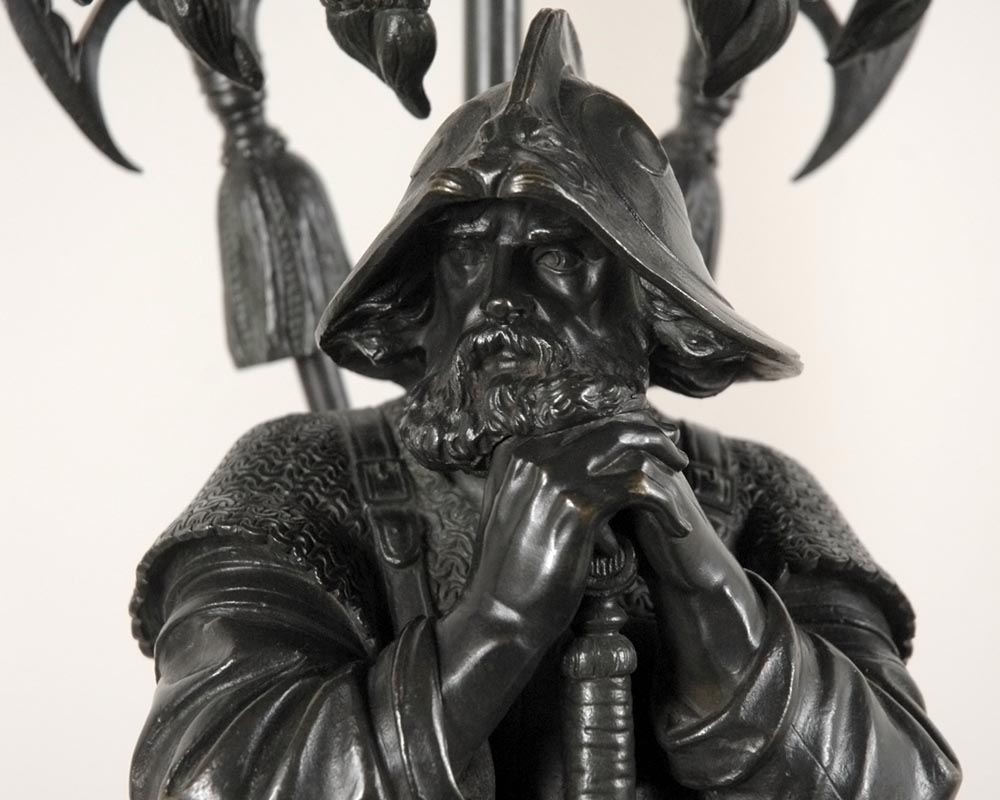 Jean-François GECHTER (1796-1844)  (follower of) Pair of Candelabras in bronze Jean-François GECHTER (1796-1844)  (follower of) Pair of Candelabras in bronze-3